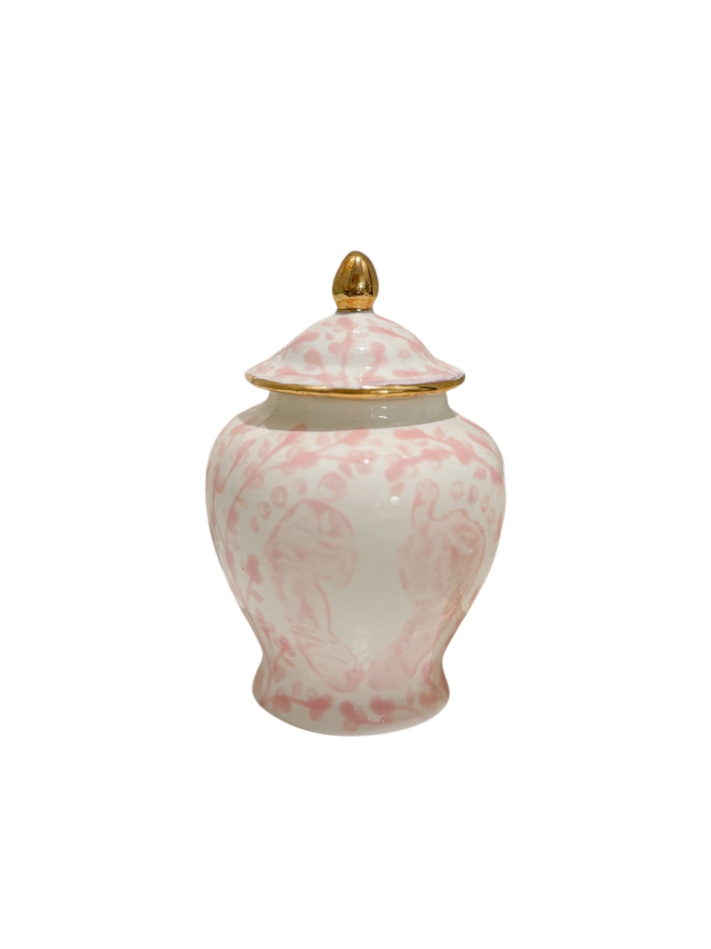 Ink Print Ginger Jar