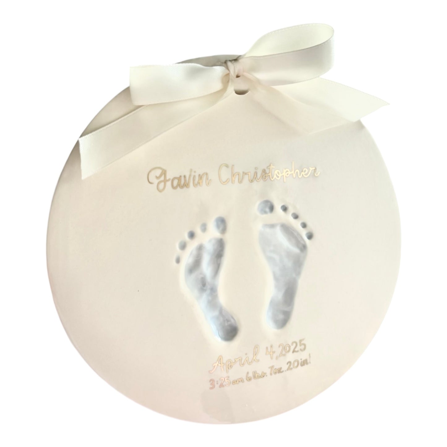 Ink Print Impression Plaque
