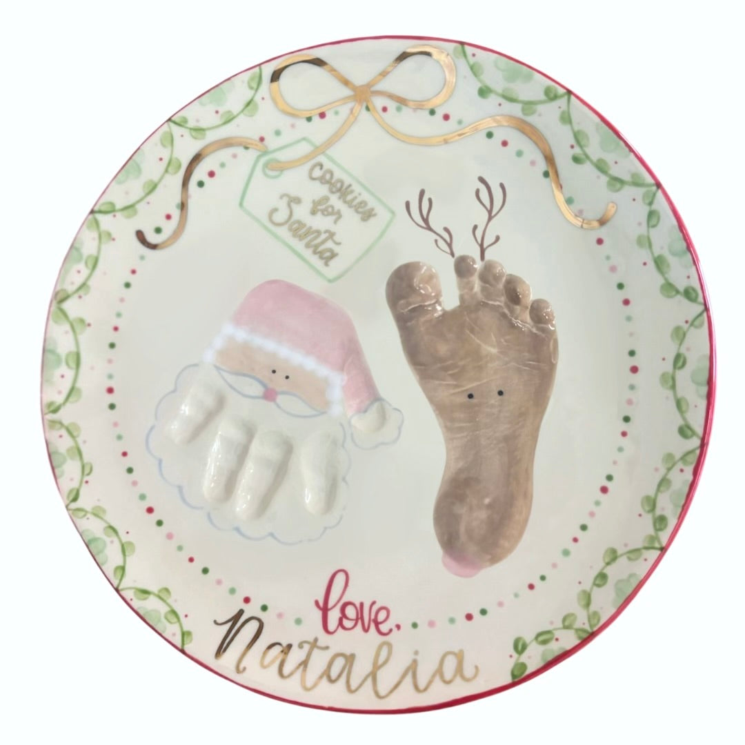 Cookies For Santa Plate