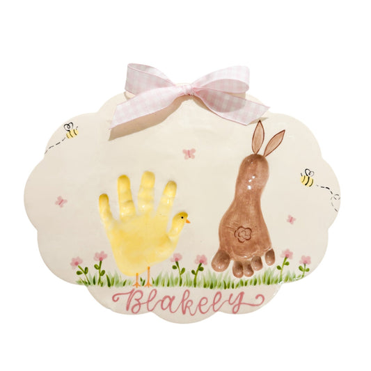 Bunny & Chick Plaque