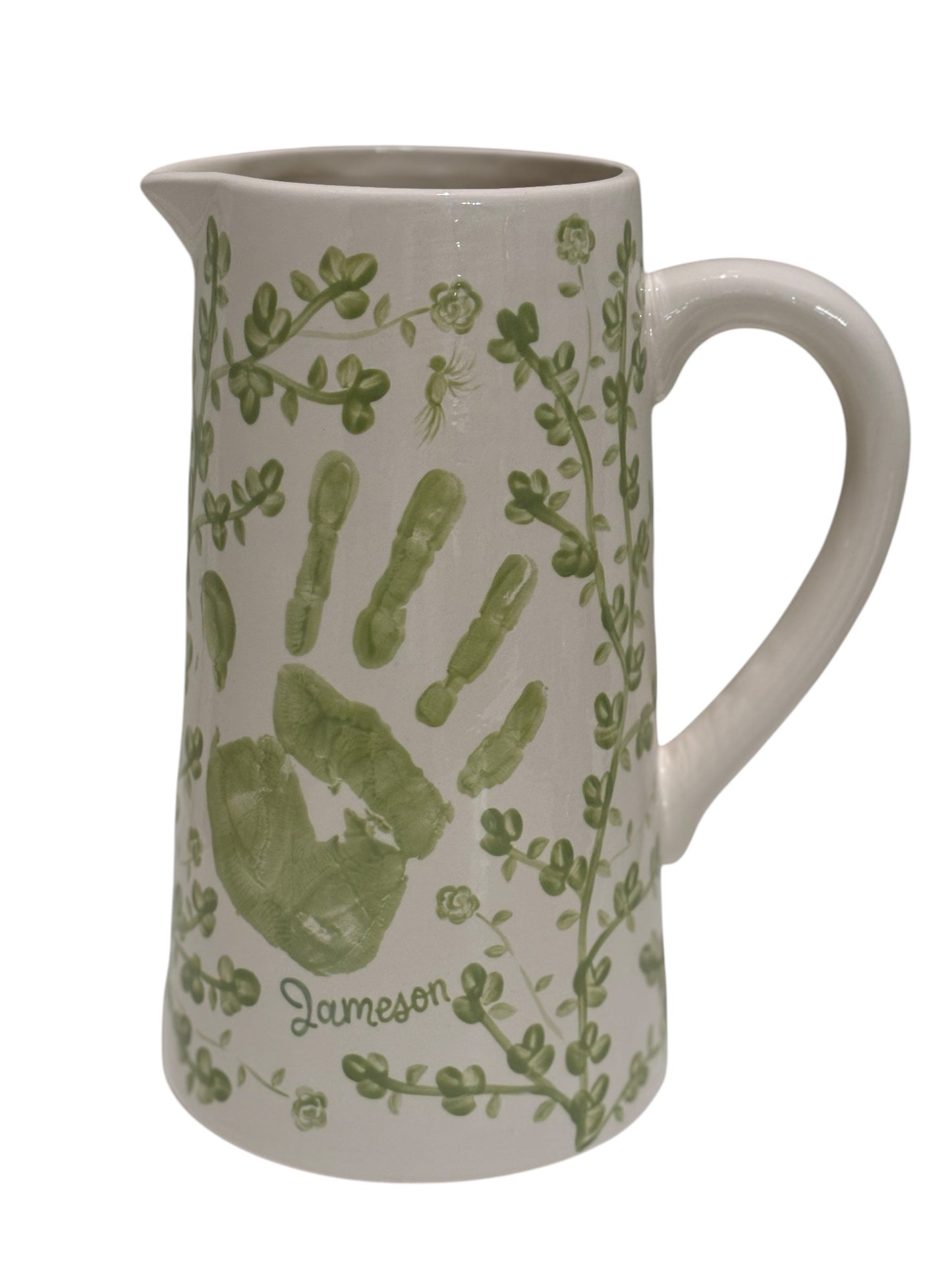 Blue & White Pitcher