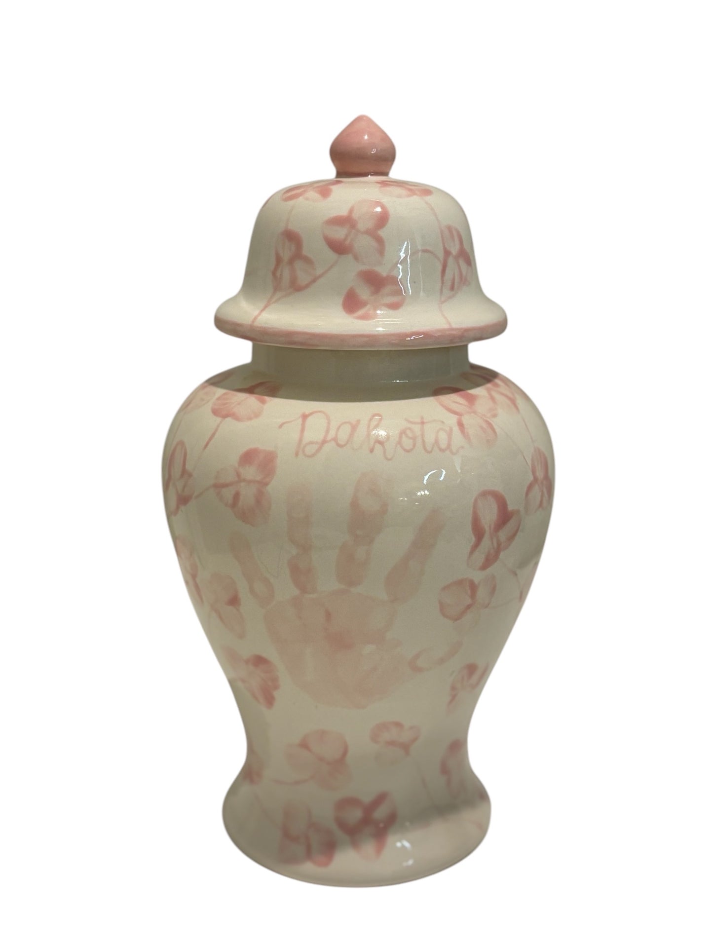 Pink Ginger Jar