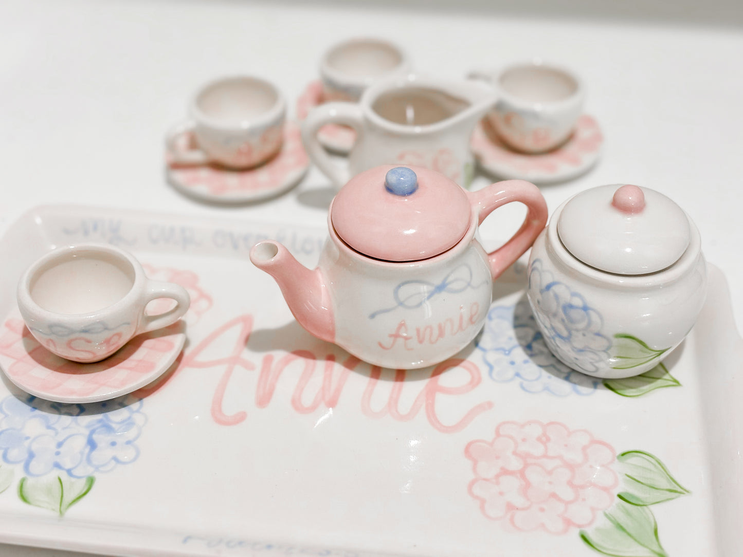 Hydrangea Tea Set