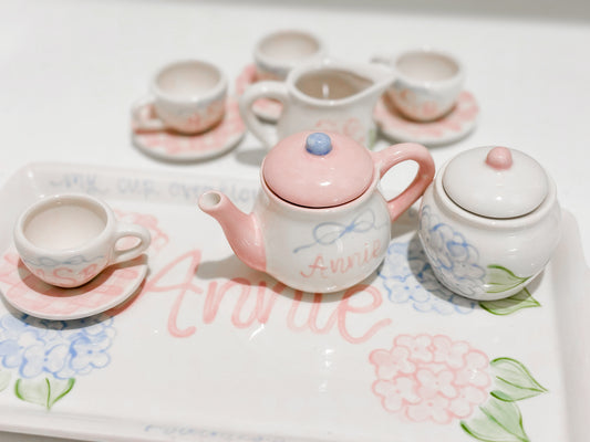 Hydrangea Tea Set