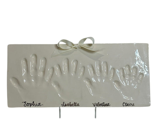 Classic Gold Sibling Plaque