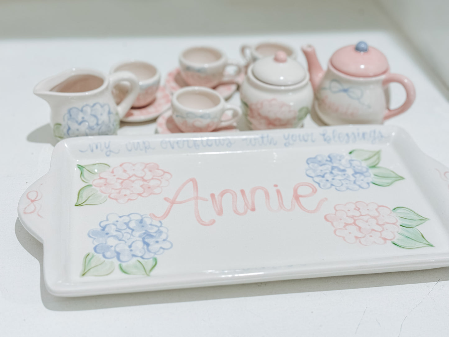 Hydrangea Tea Set