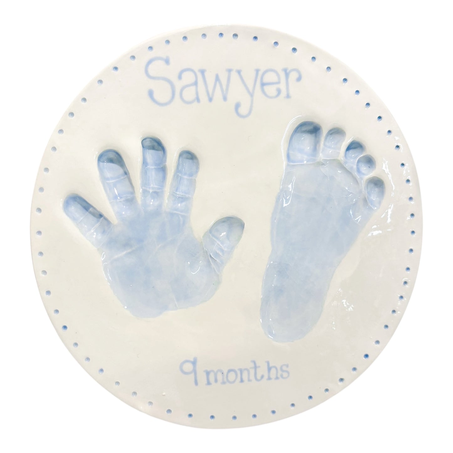Custom Blue Classic Plaque