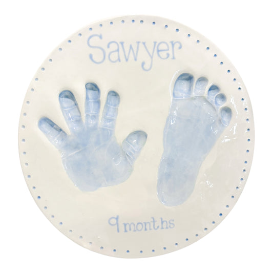 Custom Blue Classic Plaque