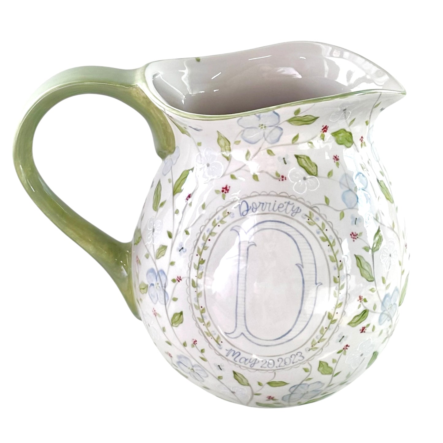 Family & Handprint Pitcher