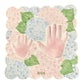 Hydrangea Scalloped Plaque