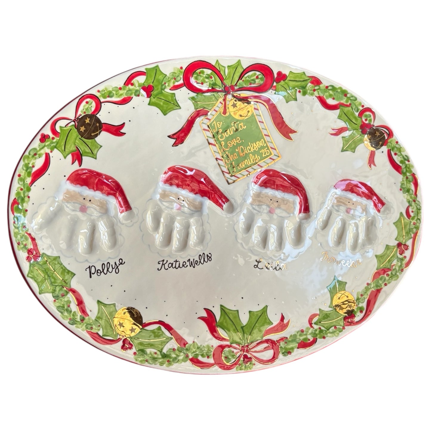 Christmas Jingle Bell Platter