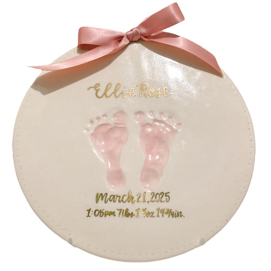 22K Gold Ink Print Impression Plaque