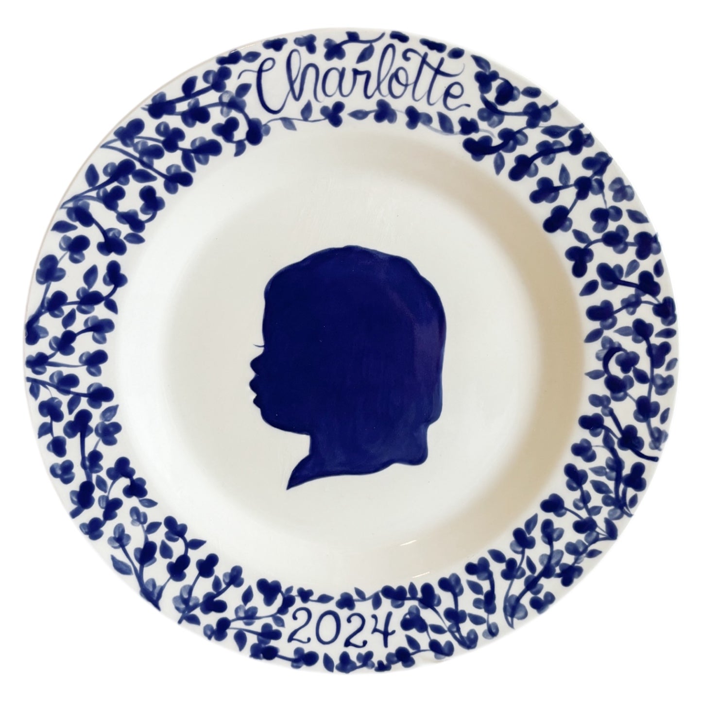 Chinoiserie Silhouette Plate