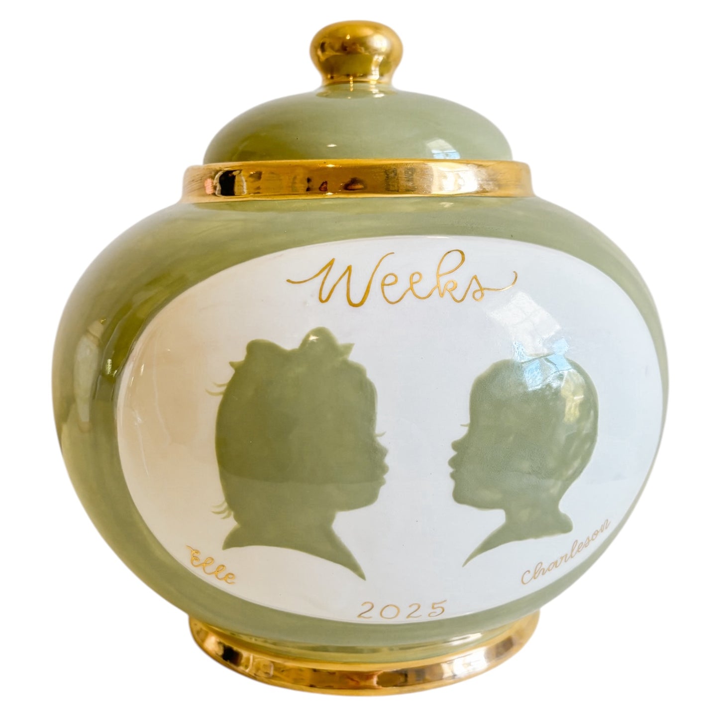 Silhouette Jar