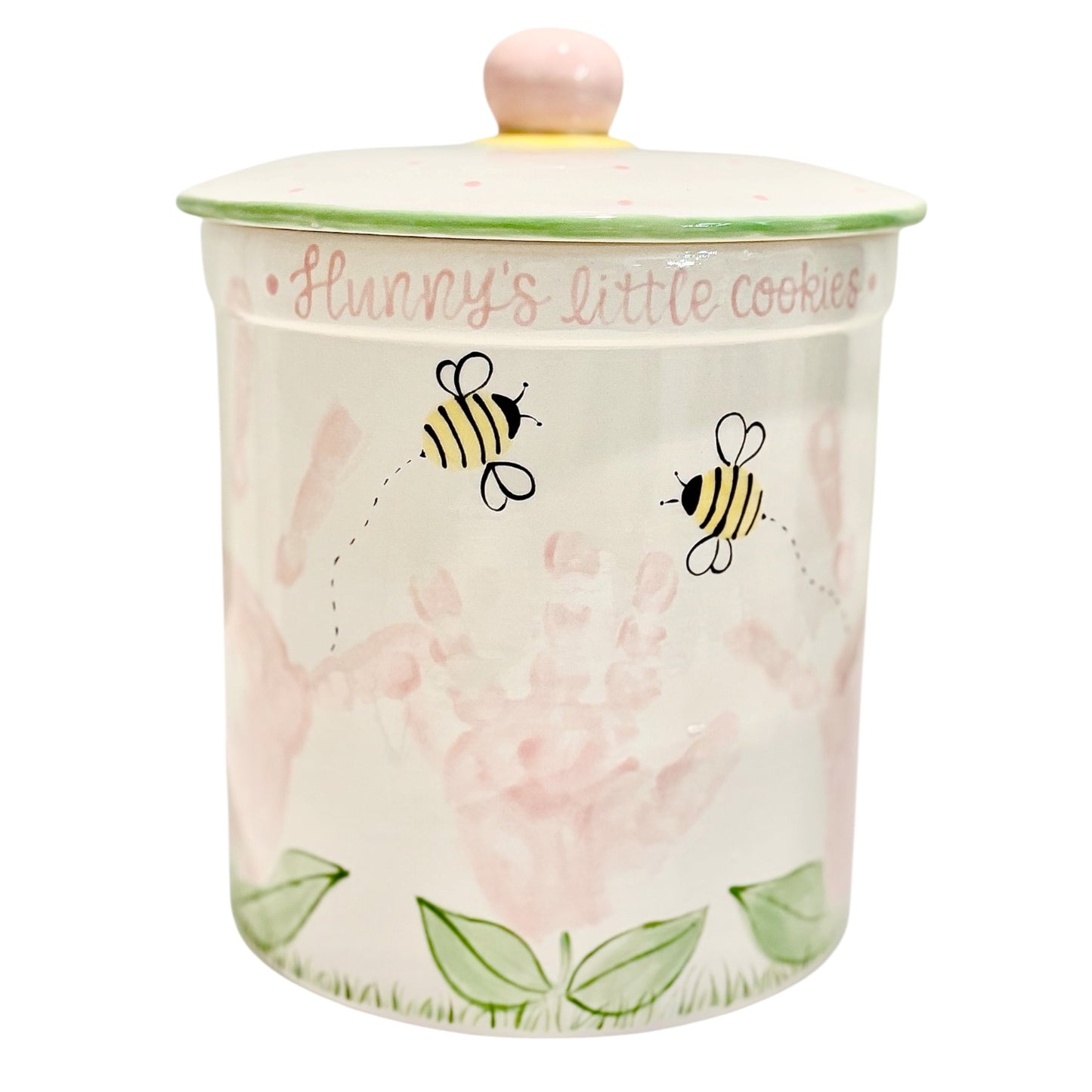 Flower Cookie Jar
