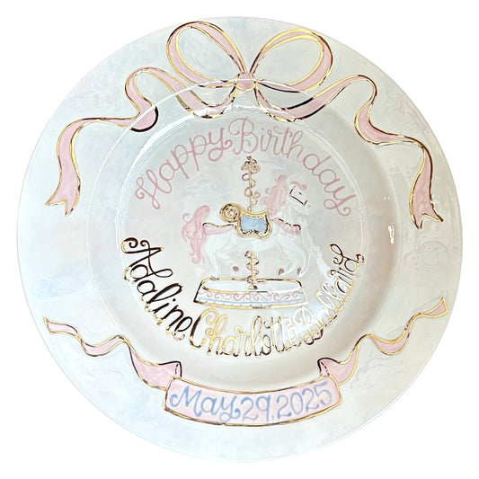 Carousel Bow Plate