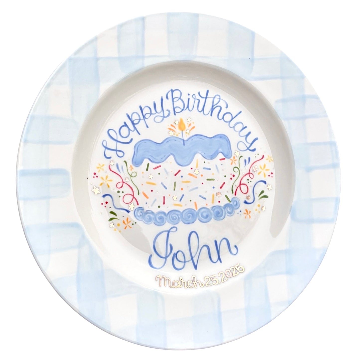 Celebration Plate