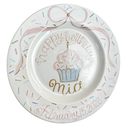 Gold Cupcake Plate