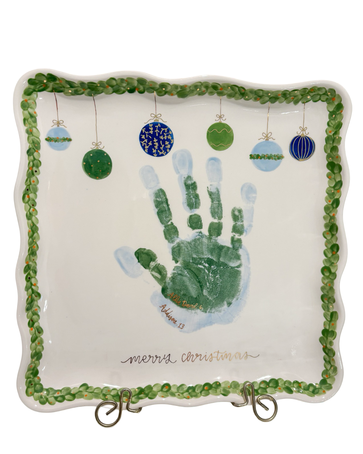 Large Ornament Sassy Plate