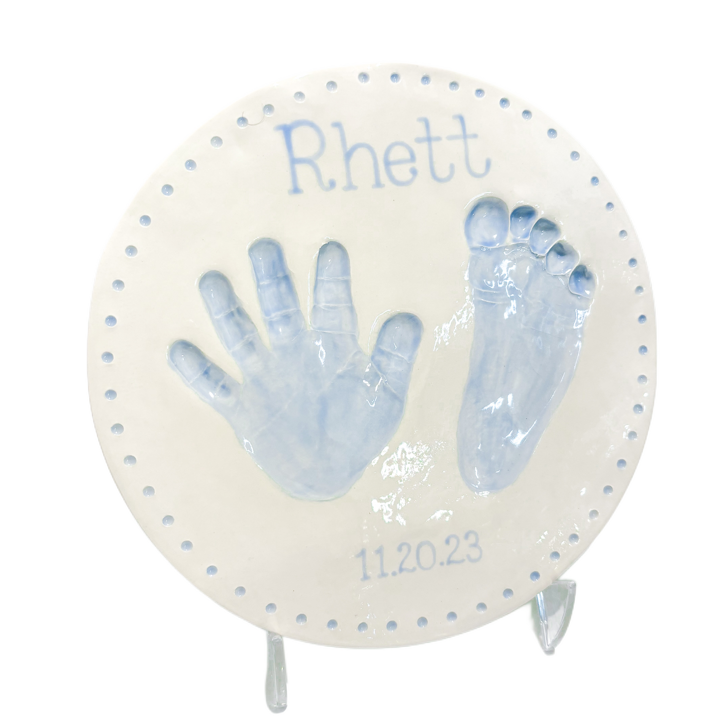 Custom Blue Classic Plaque