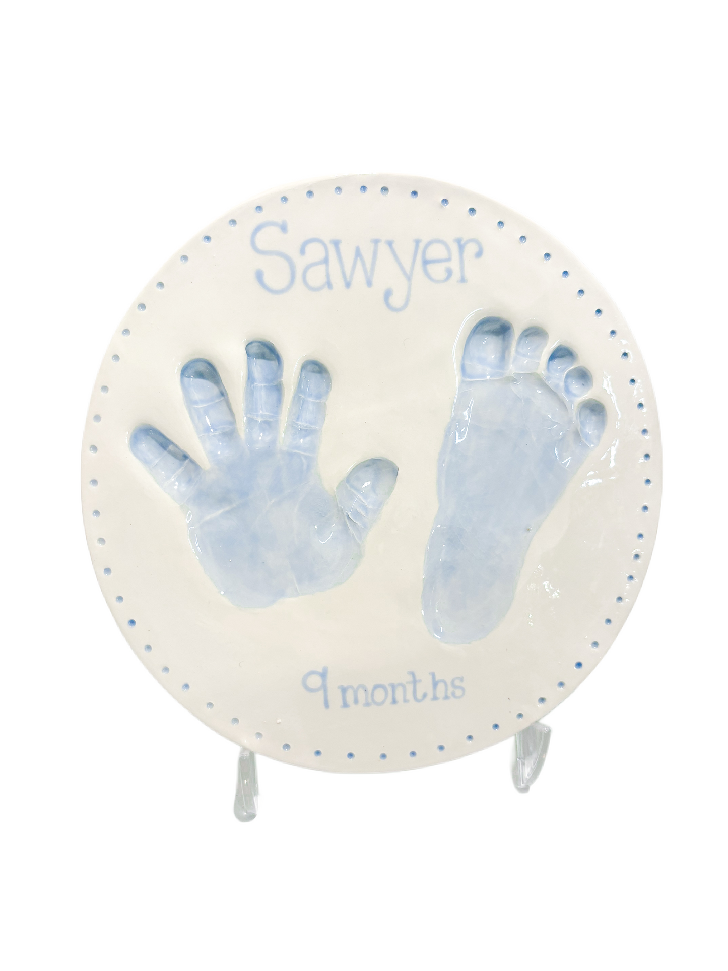 Custom Blue Classic Plaque