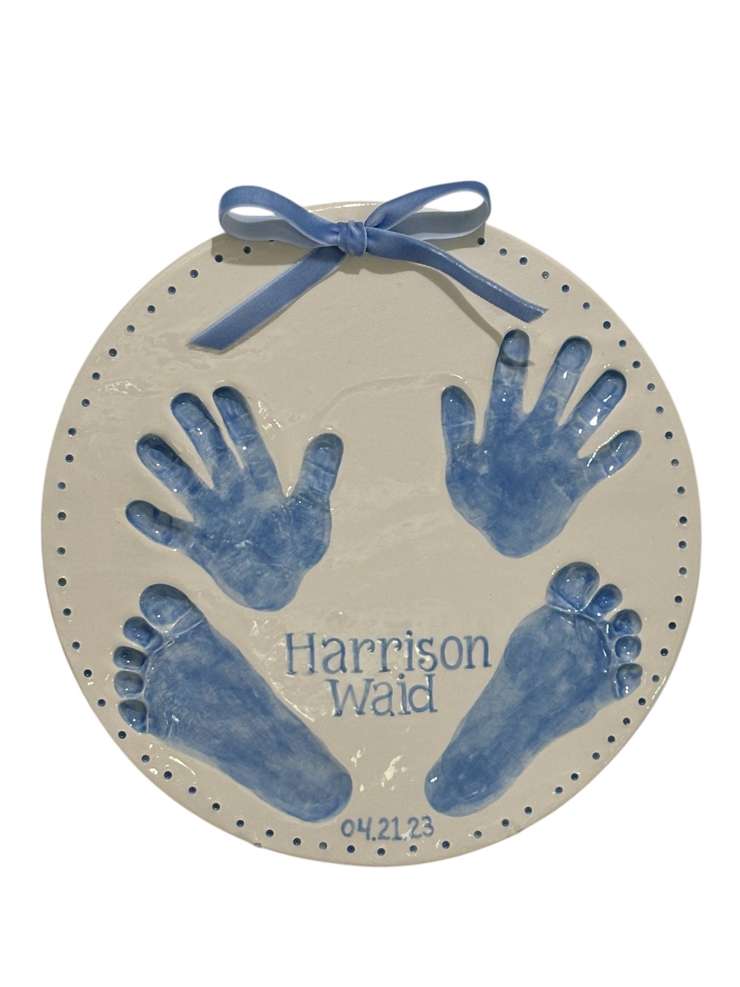 Custom Blue Classic Plaque