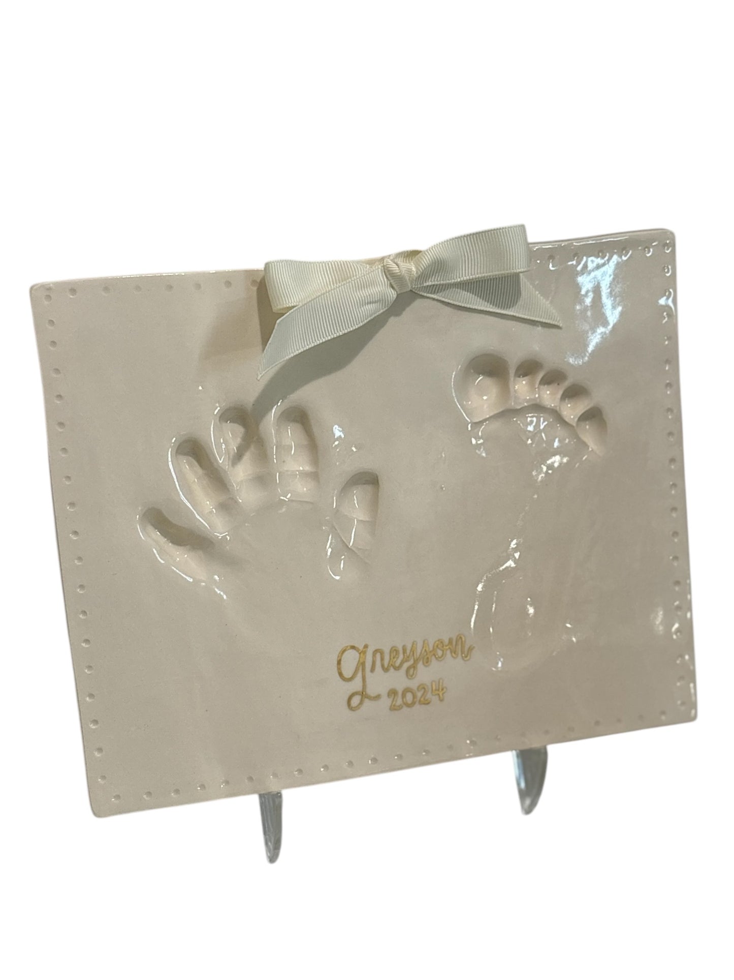 Classic Gold Sibling Plaque