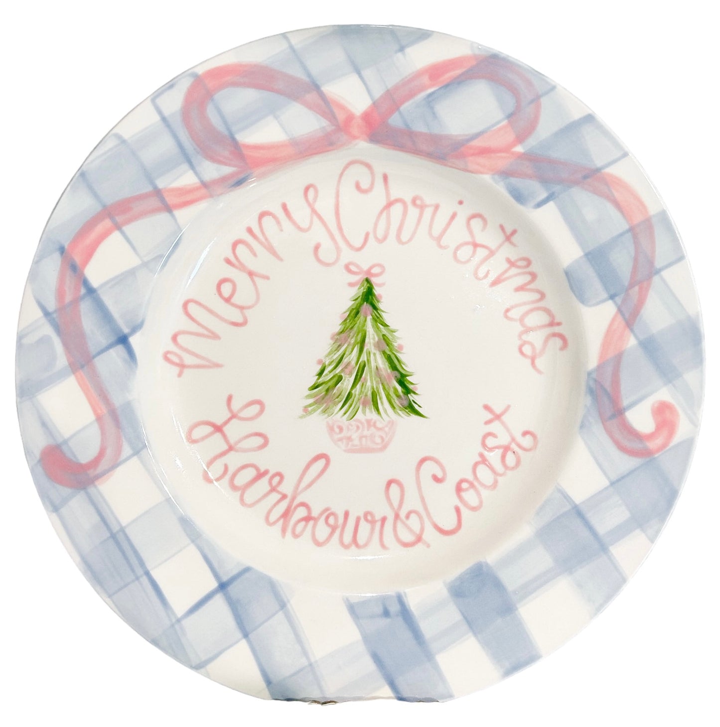 Girl’s Christmas Plate