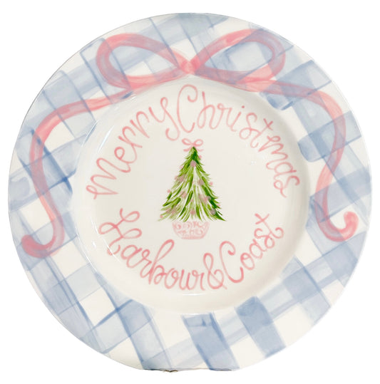 Girl’s Christmas Plate