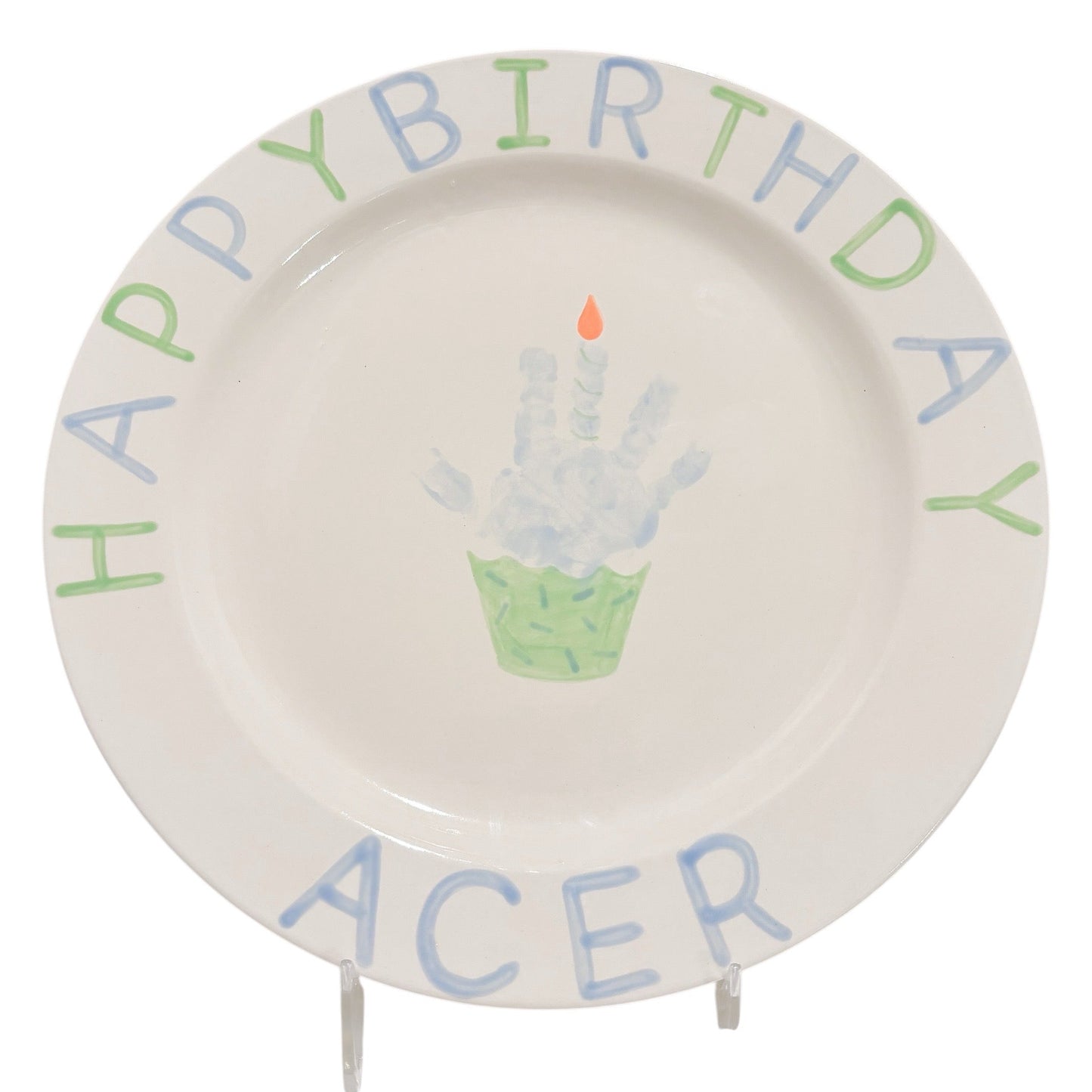 Acer Happy Birthday Plate